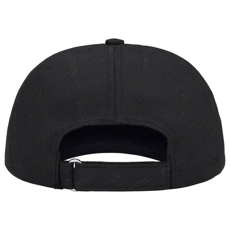 Supreme Monogram Jacquard 6-Panel Black