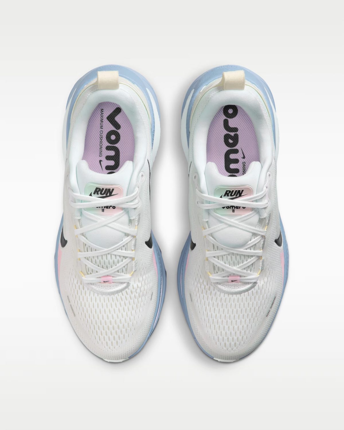 HM6804-115 Nike Vomero 18 "White/Work Blue" (Women's)