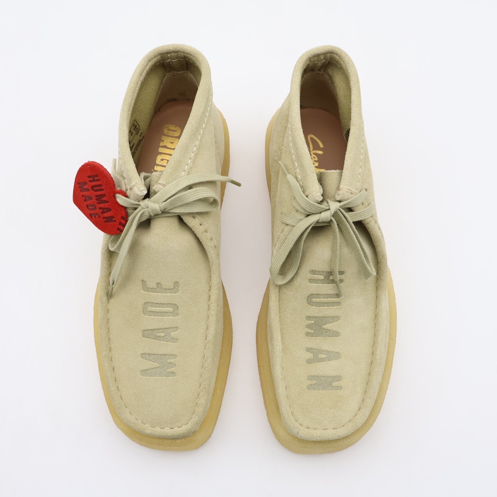 26180232 HUMAN MADE Clarks Wallabee Beige (Men's)