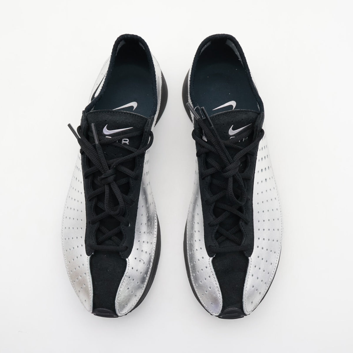 IB5824-001 Nike Air Superfly Metallic Silver Black (Women's)