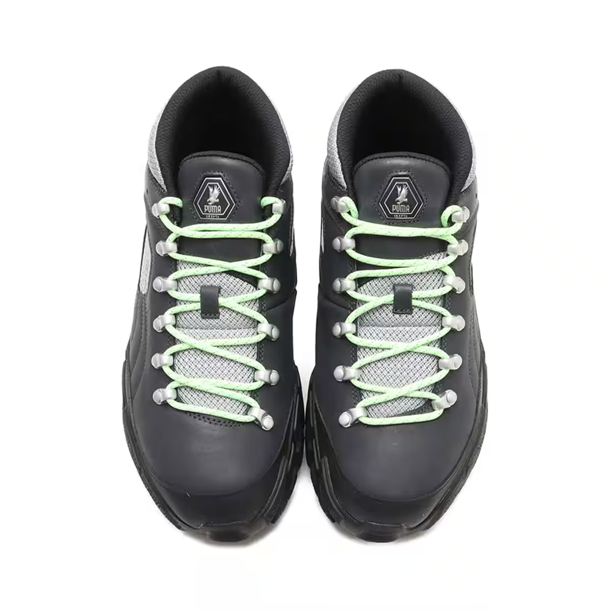 399453-01 Skepta Puma Forever Mid L Flat Dark Gray Puma Silver (Men's)