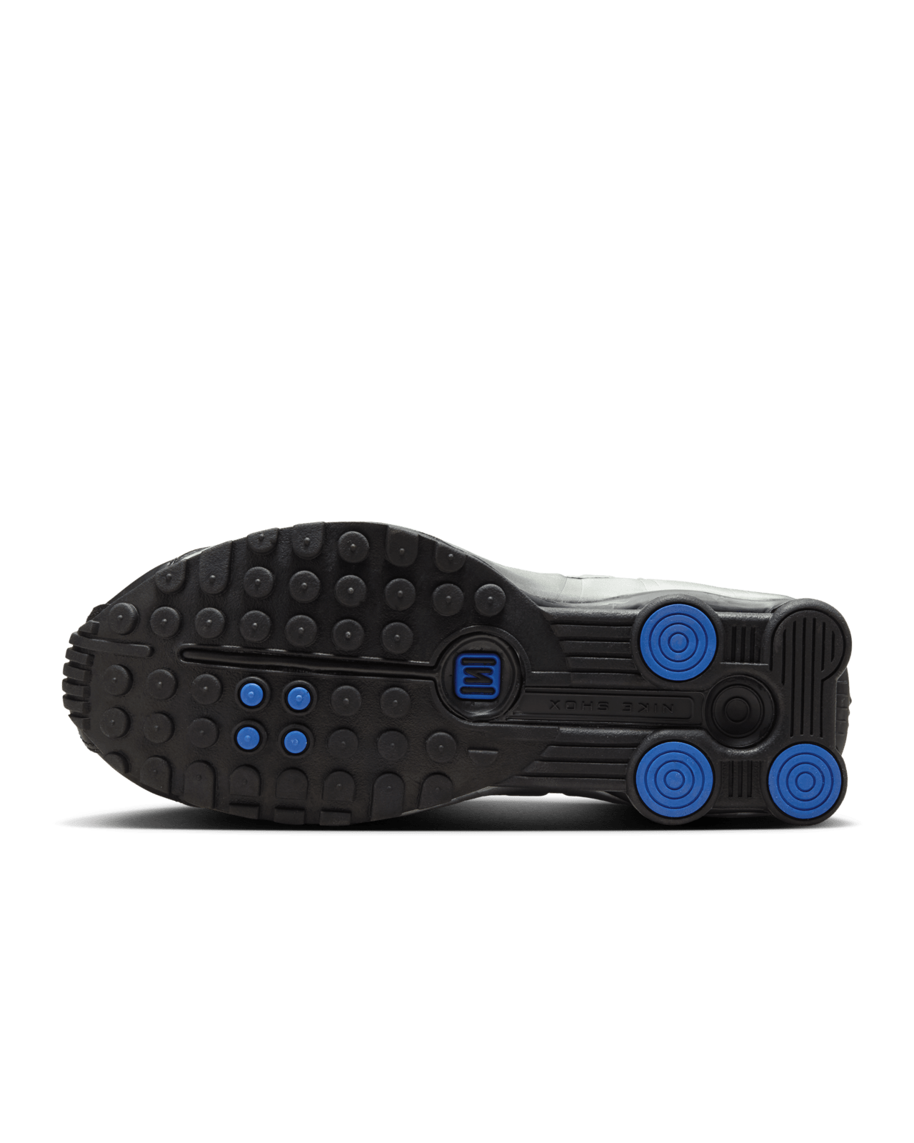 AR3565-006 Nike Shox R4 Black Metallic Silver Racer Blue (Women's)