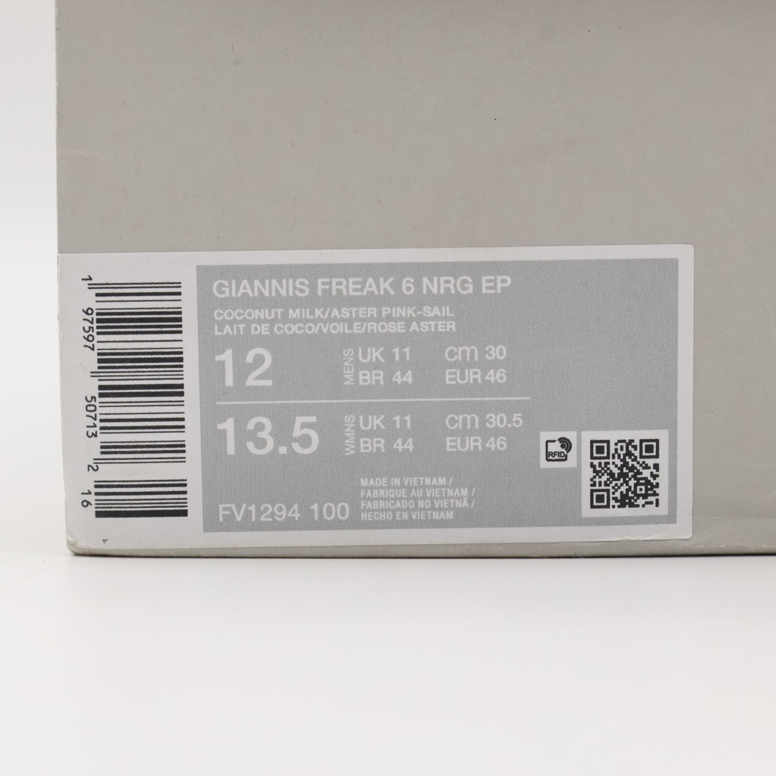 FV1294-100 Nike Giannis Freak 6 Roses (Men's)