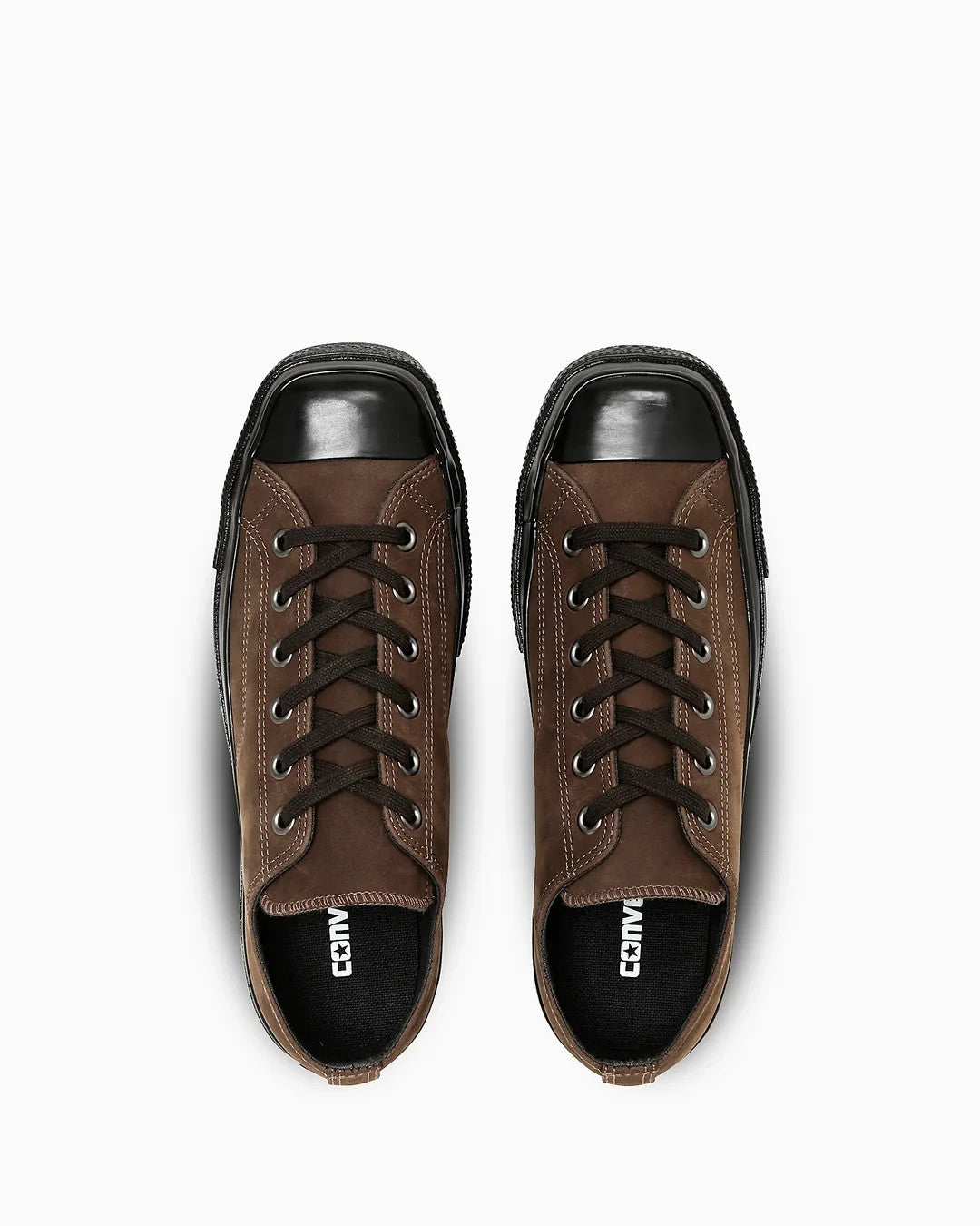 31316100 Converse All Star Squaretoe NB OX Dark Brown/Black (Men's)