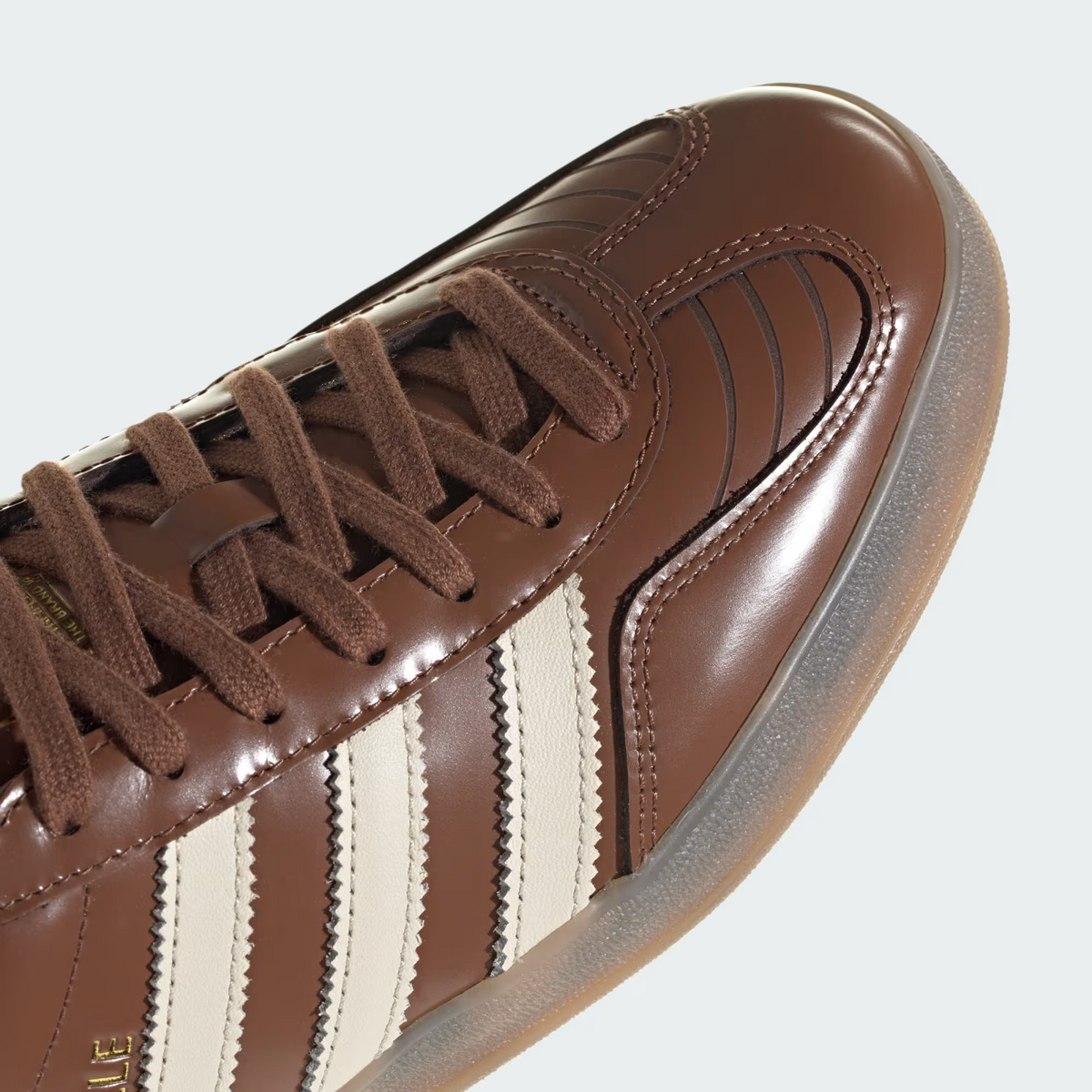 IH9680 Adidas Gazelle Indoor "Preloved Brown/Wonder White" (Men's)