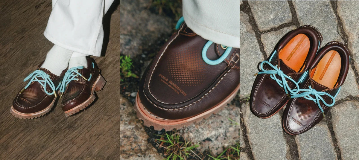 SNDN-SNKR-10445 Toya Horiuchi Timberland 3 Eye Classic Lug Brown Green (Men's)
