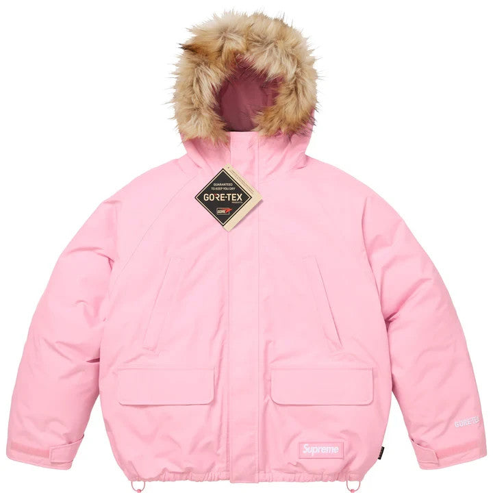 Supreme 2-in-1 GORE-TEX Parka Reversible 700-Fill Down Liner Jacket Light Pink