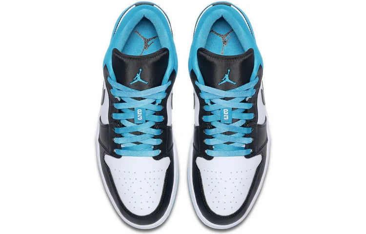 CK3022-004 Nike Air Jordan 1 Low SE "Black/Laser Blue/White" (Men's)