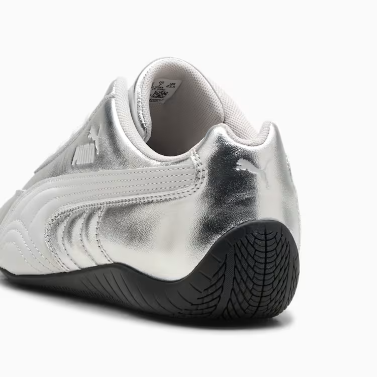 406881-01 Puma Speedcat Silver Feather Gray PUMA Black (Women's)