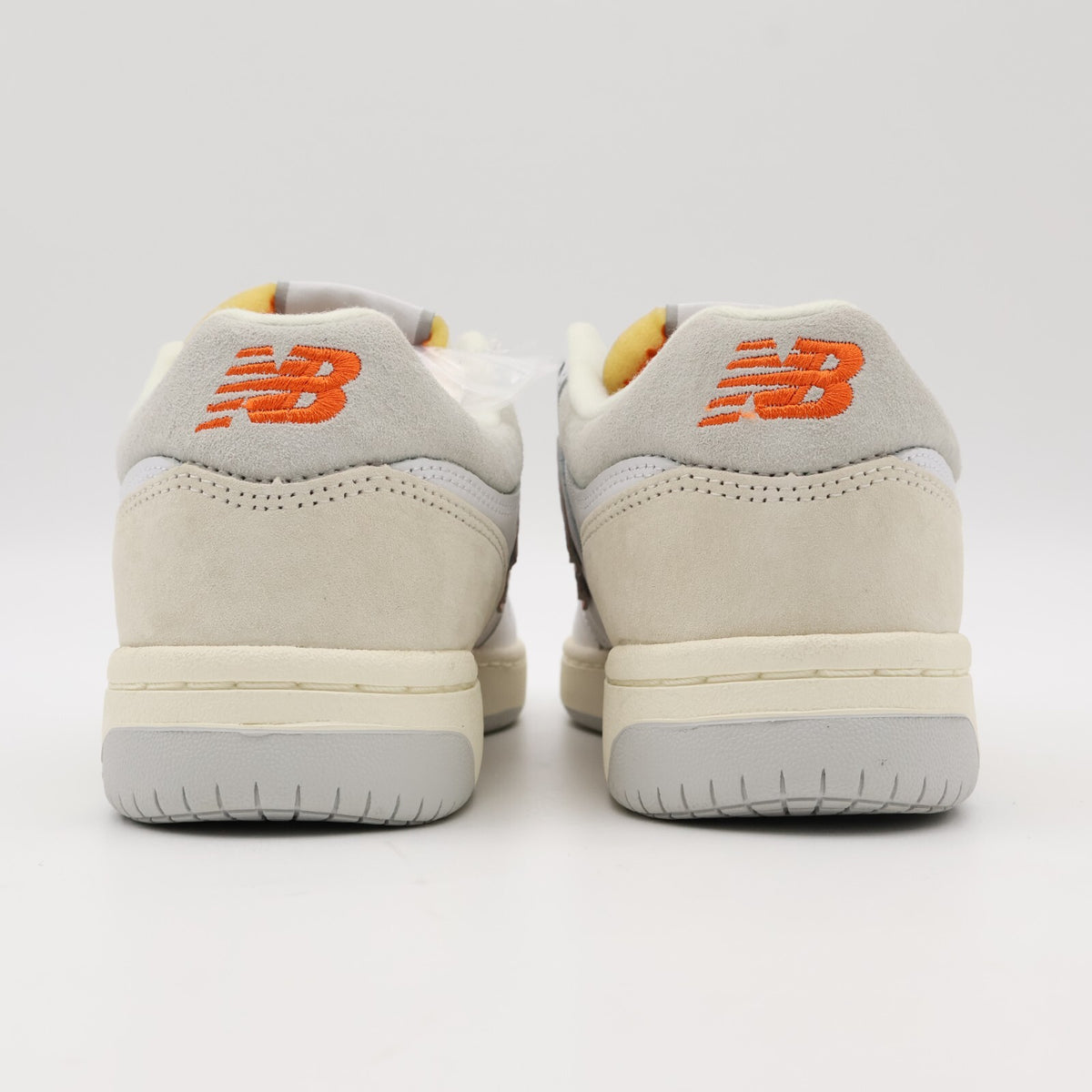NM480NYK KITH New Balance Numeric 480 Madison Square Garden White Orange (Men's)