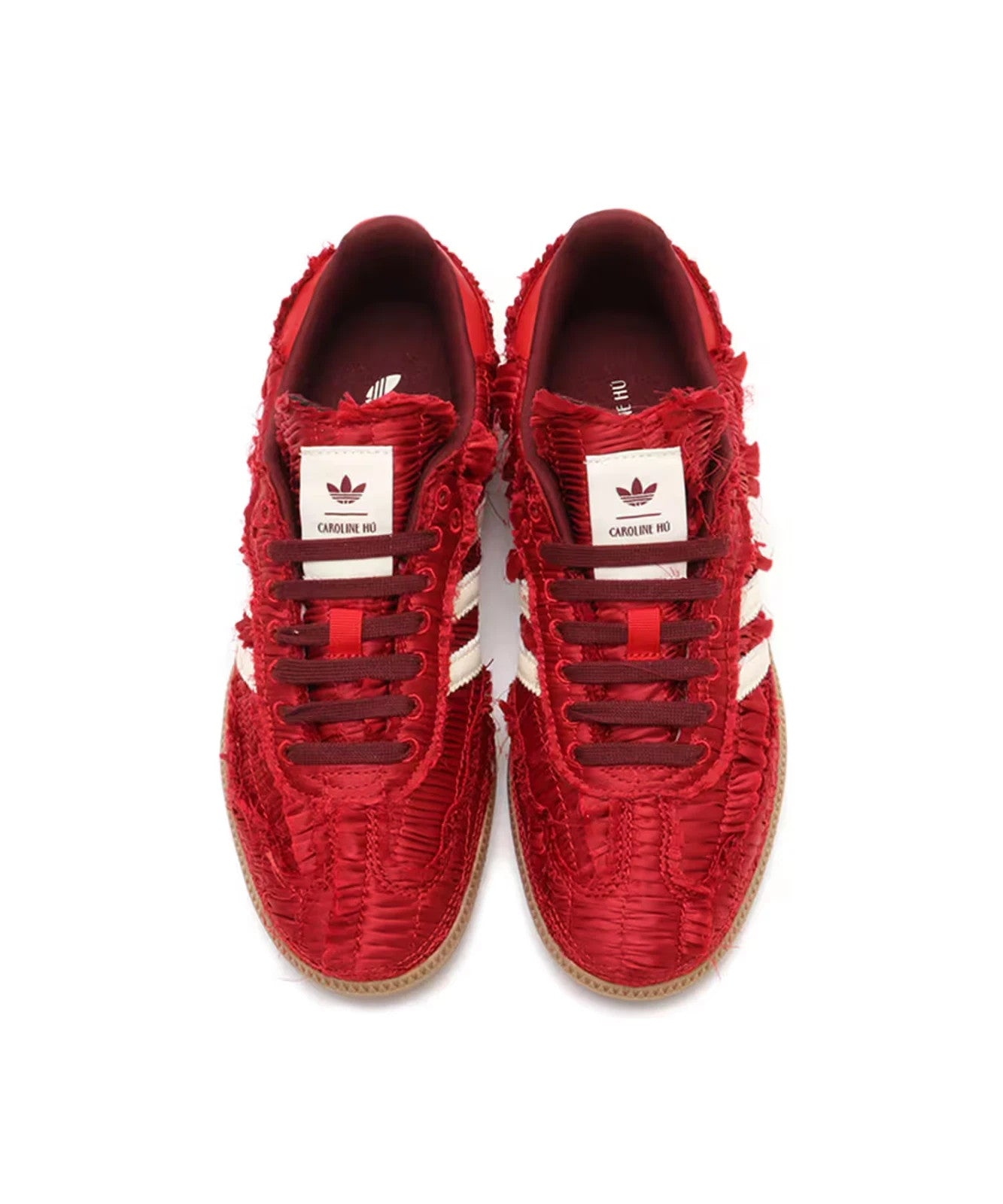 JP9281 Caroline Hu adidas Originals Samba Power Red Cream White Shado (Men's)