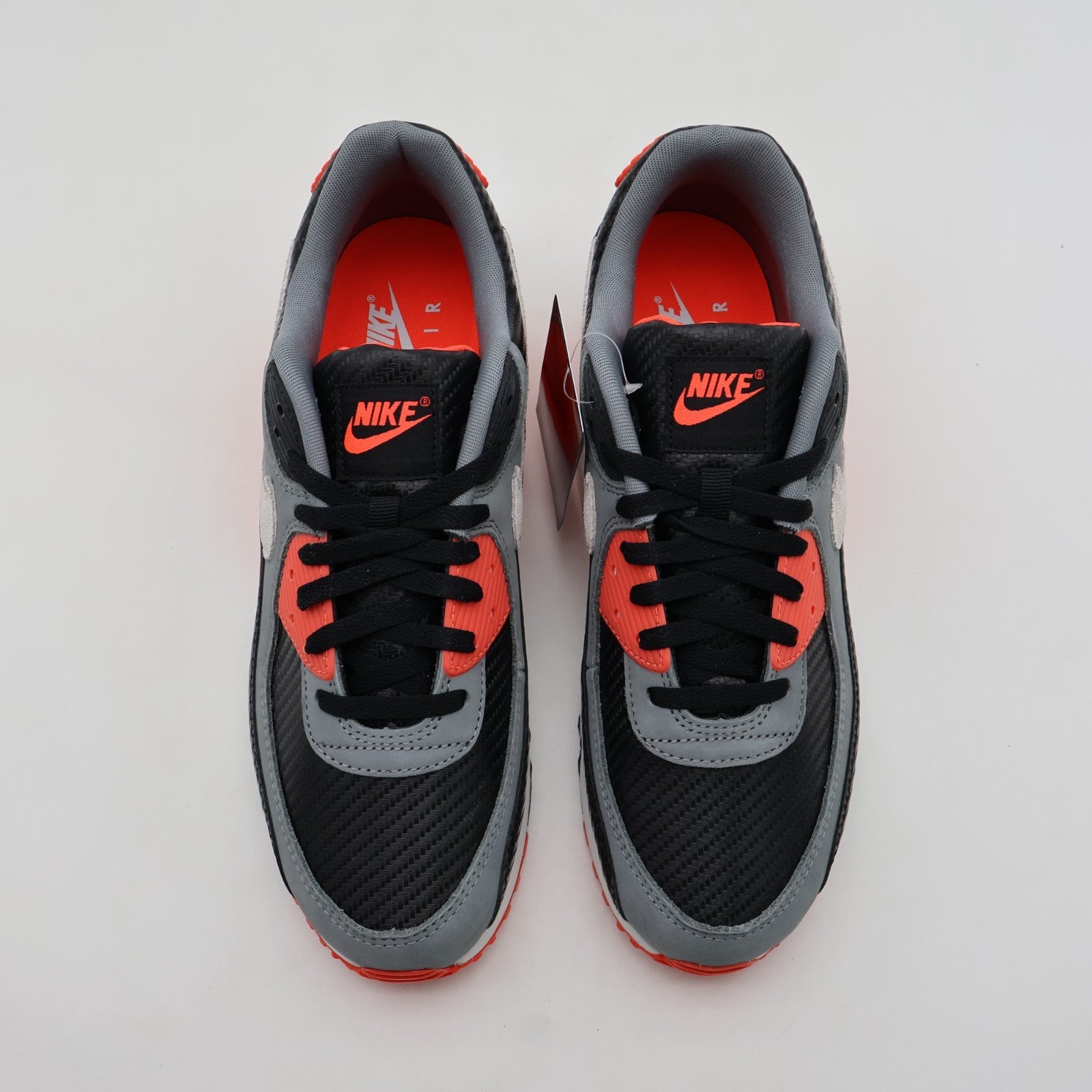 HM9432-001 Nike Air Max 90 PRM Cool Grey and Black (Men's)