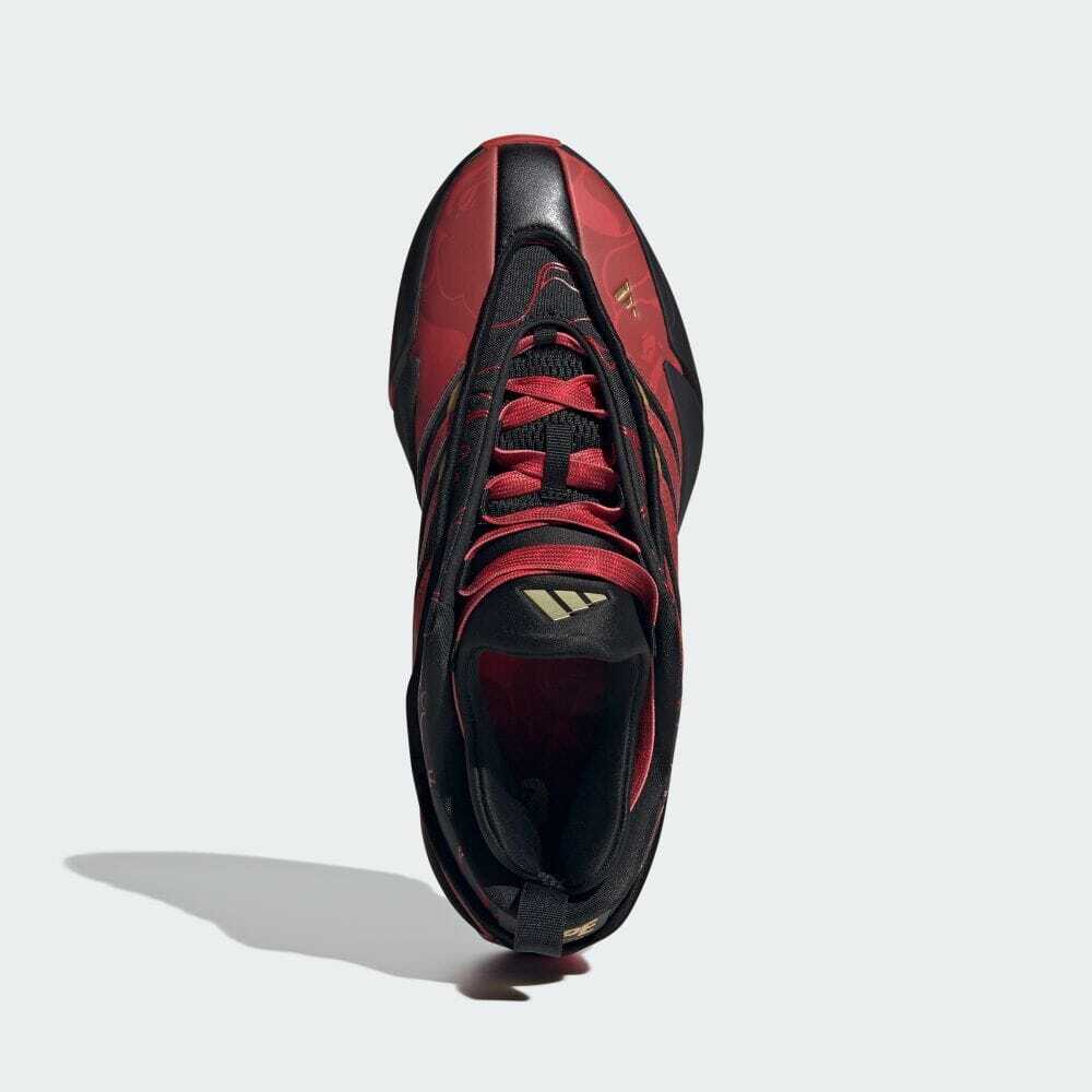 IH0786 A BATHING APE adidas Dame 9 Better Scarlet Core Black (Men's)