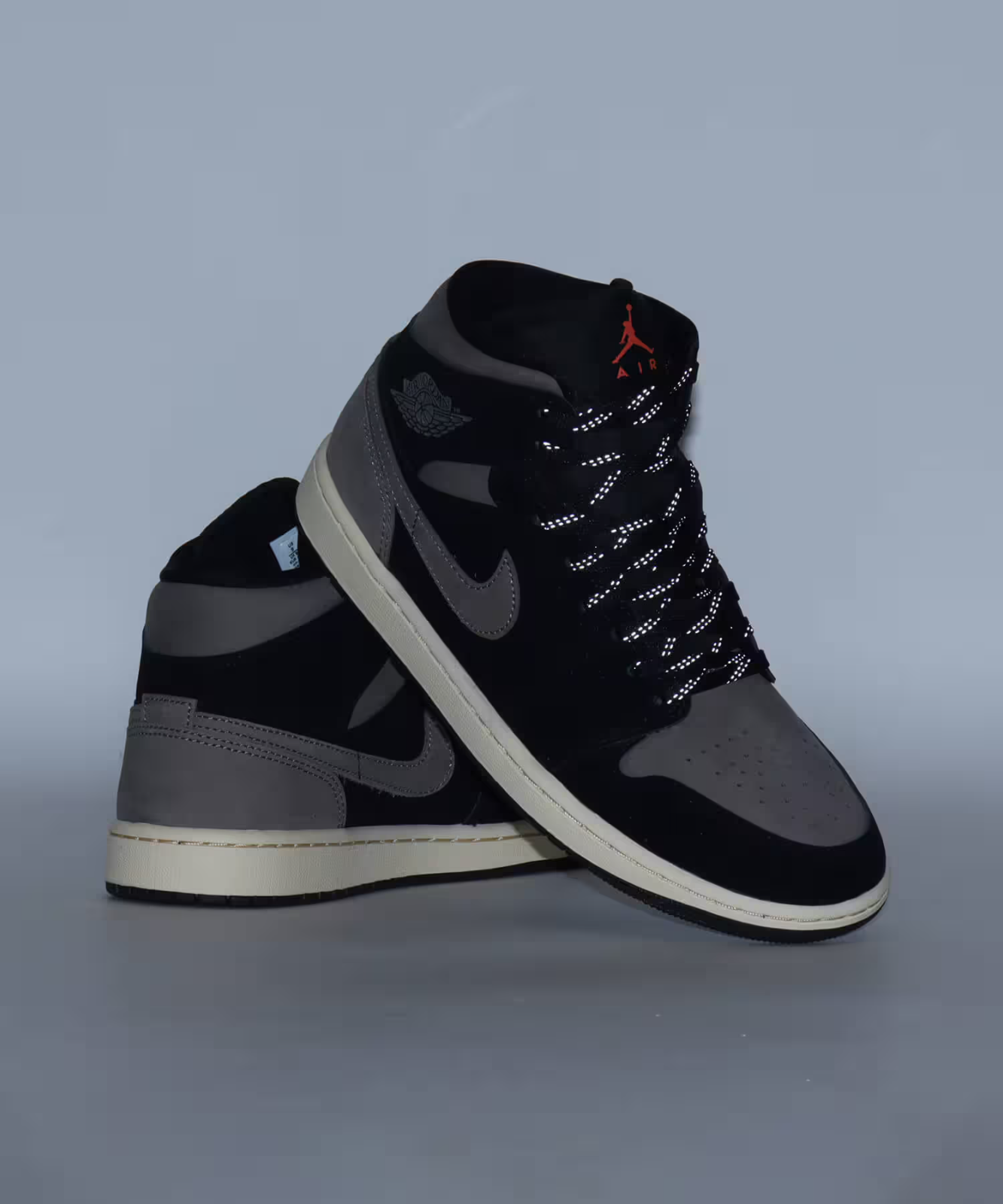 IB7110-002 Nike Air Jordan 1 Mid Olive Grey (Men's)