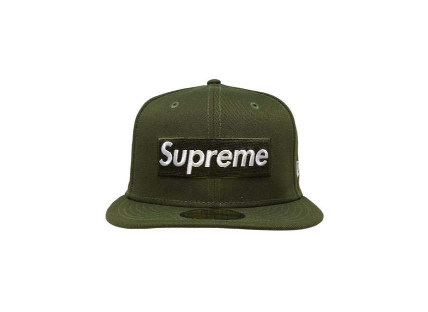 Supreme Grinch Box Logo New Era Green
