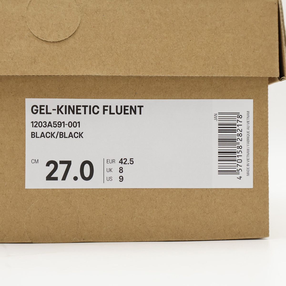 1203A591-001 Asics Gel-Kinetic Fluent Black Black (Men's)