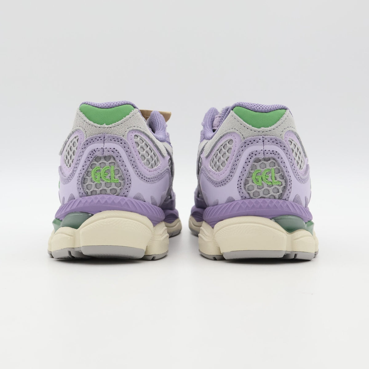 1203A372-021 Asics Gel-NYC Cement Grey Ash Rock Lavender Purple Green (Men's)