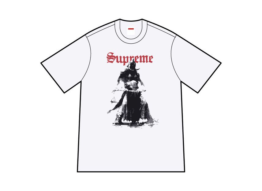Supreme Frank Frazetta Destruction Tee White
