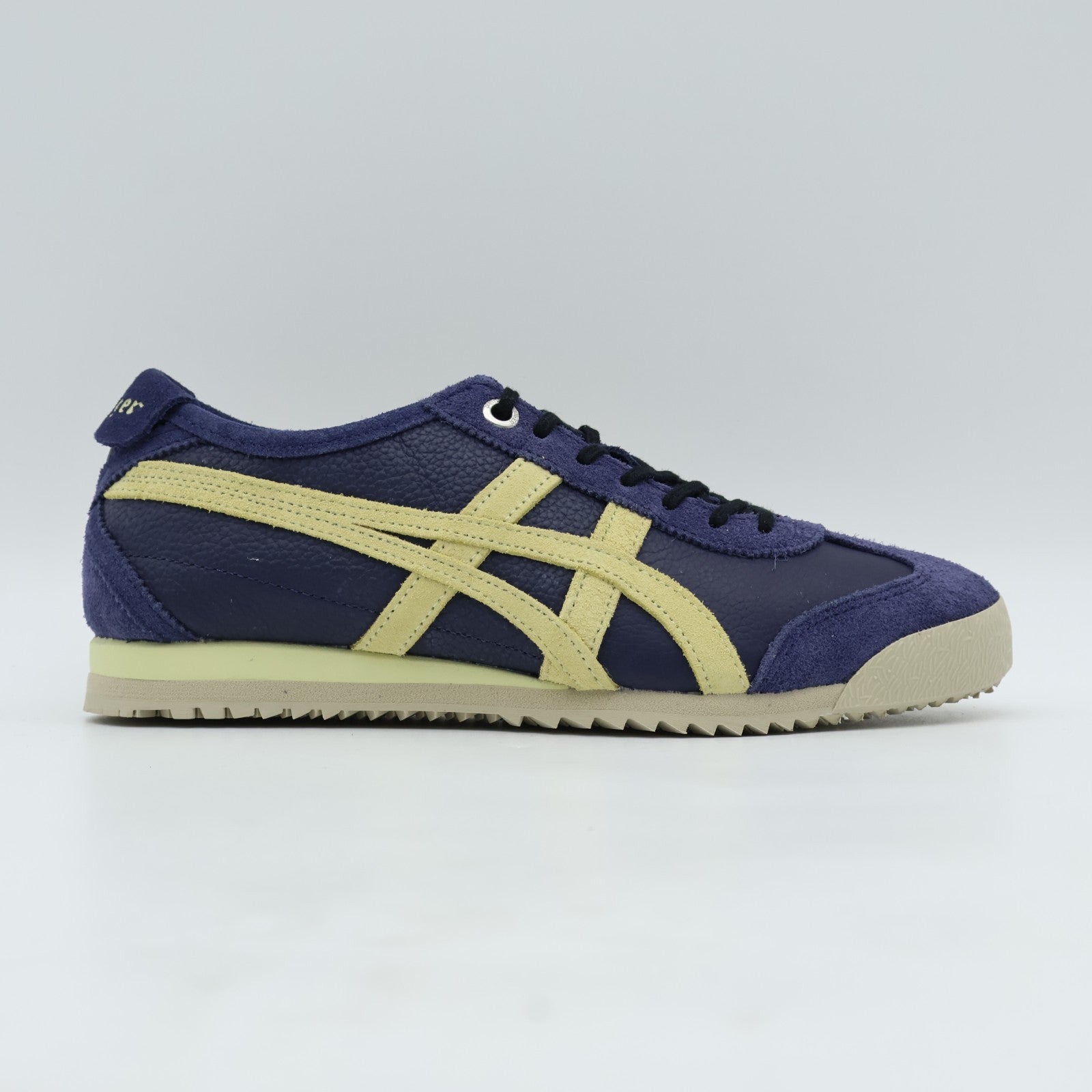 1183C015-400 Onitsuka Tiger Mexico 66 SD VIN Peacoat Wheat Yellow (Men's)