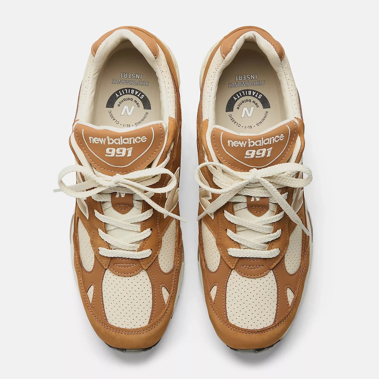 M991TW1 New Balance 991 Made in UK "Chipmunk/Birch" (Men's)
