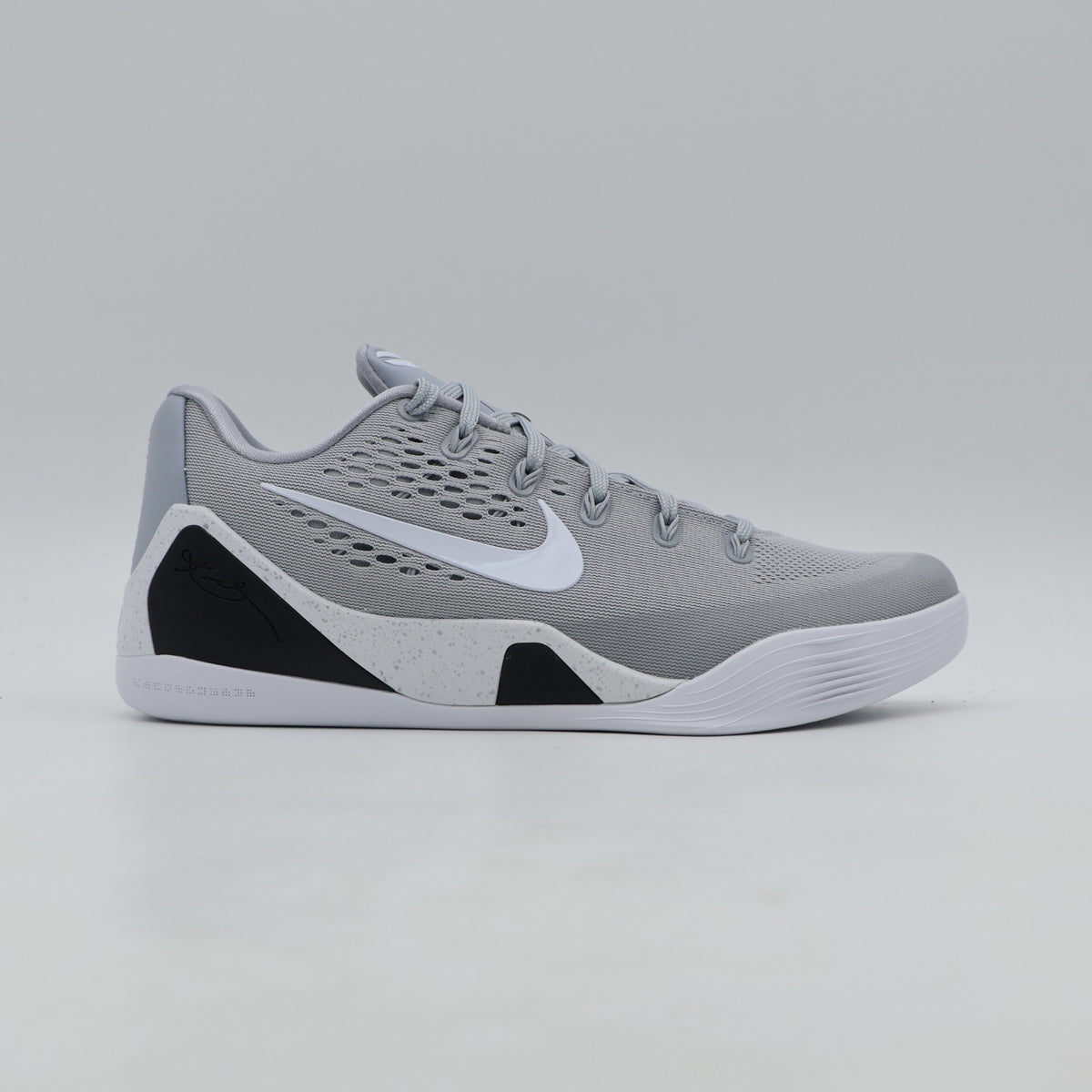 IH1401-001 Nike Kobe 9 Elite Low EM Protro Wolf Grey White (Men's)