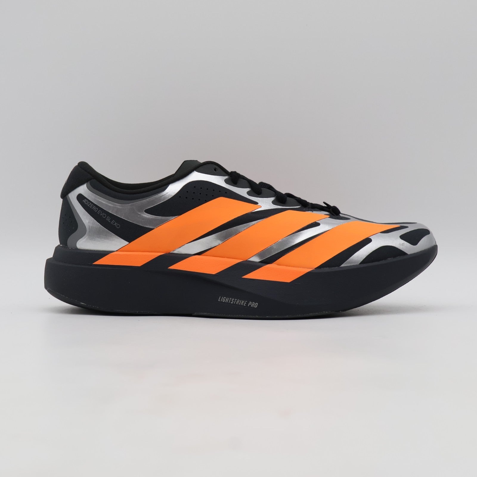 KI4766 adidas Adizero Evo Sl EXO Carbon Lucid Orange Silver Metallic (Men's)