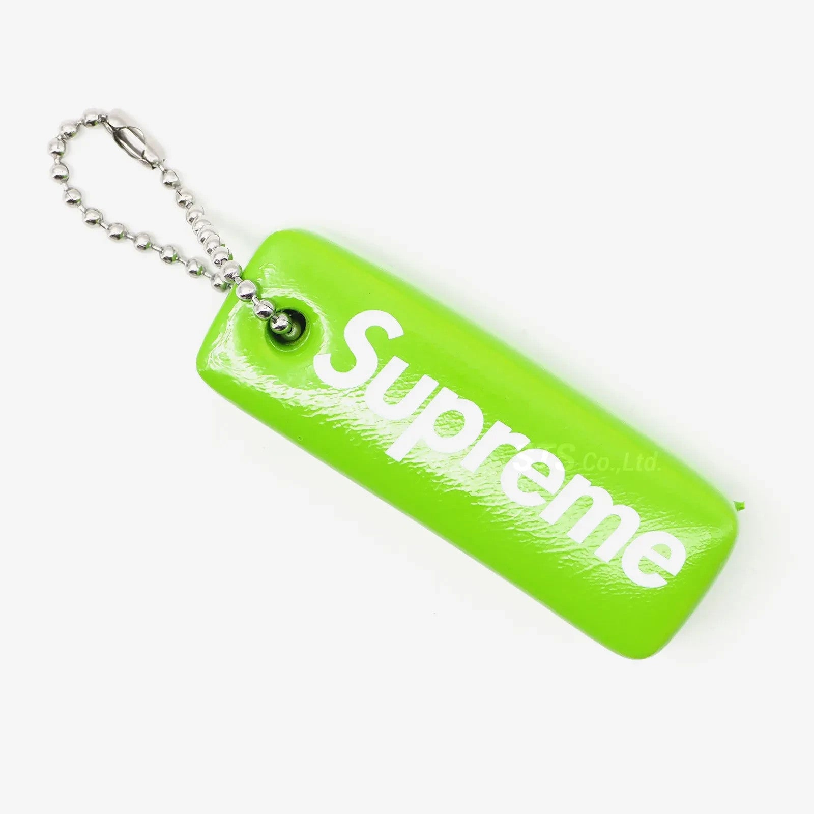 Supreme Floating Keychain Green