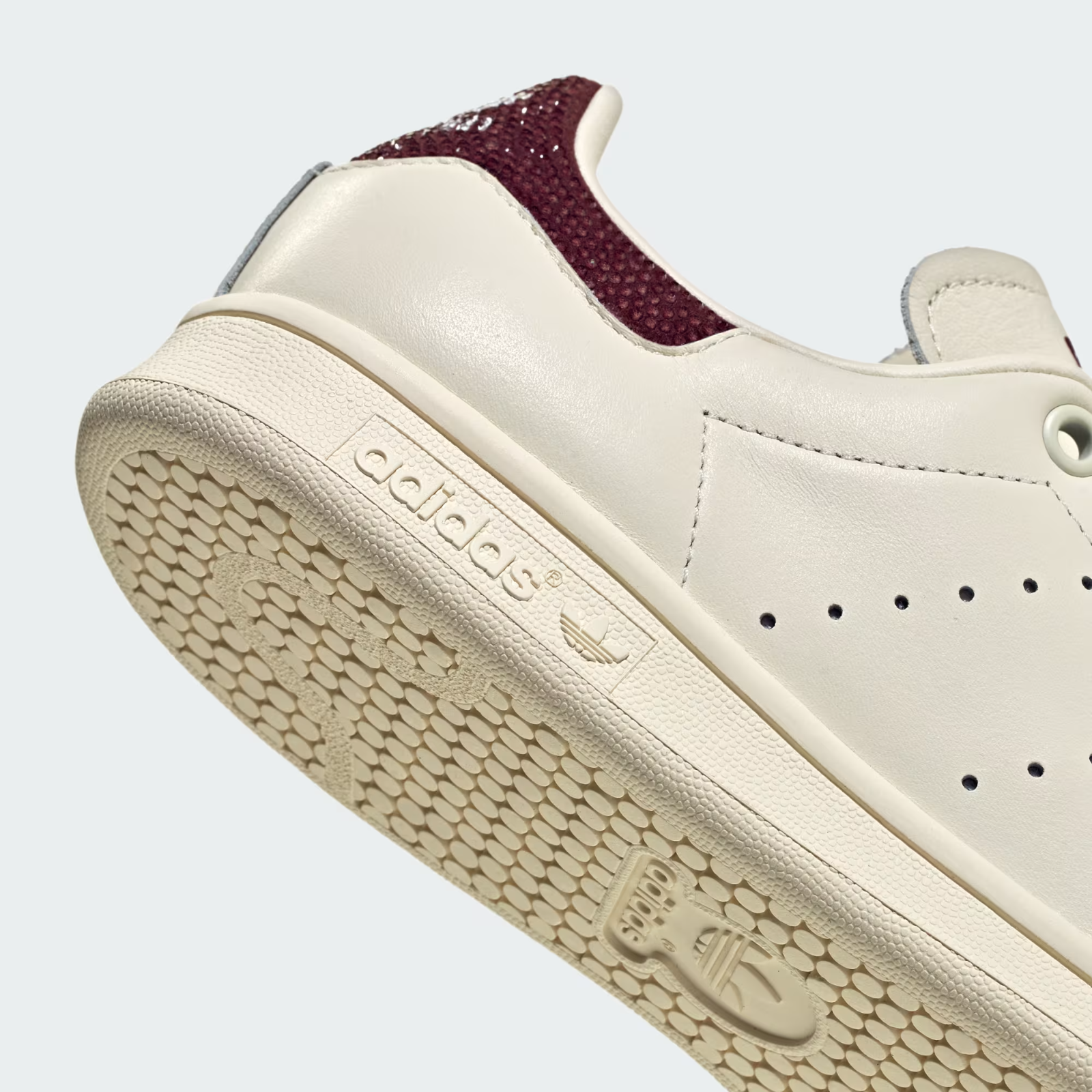 LC0524 adidas Stan Smith "Off White/Maroon" (Men's)