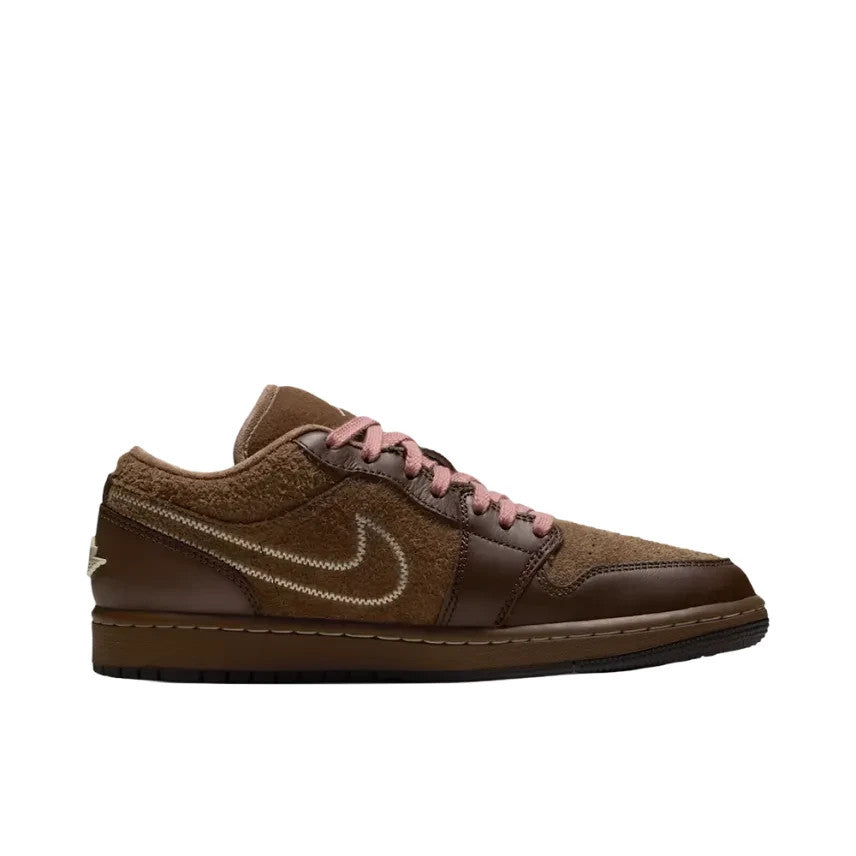 IQ5498-200 Nike Air Jordan 1 Low SE "Cacao Wow/Pearl White/Rust Pink" (Women's)