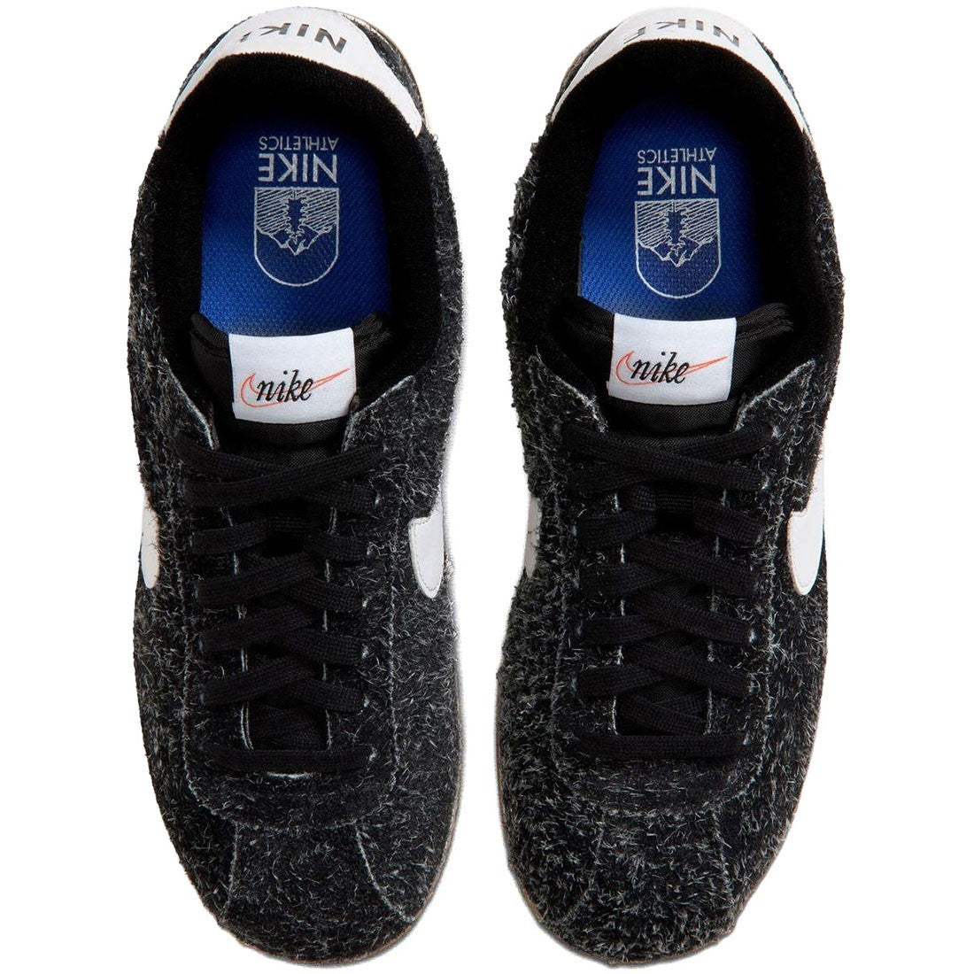 IQ0025-002  Nike Cortez Suede "Black/Sail" (Women's)
