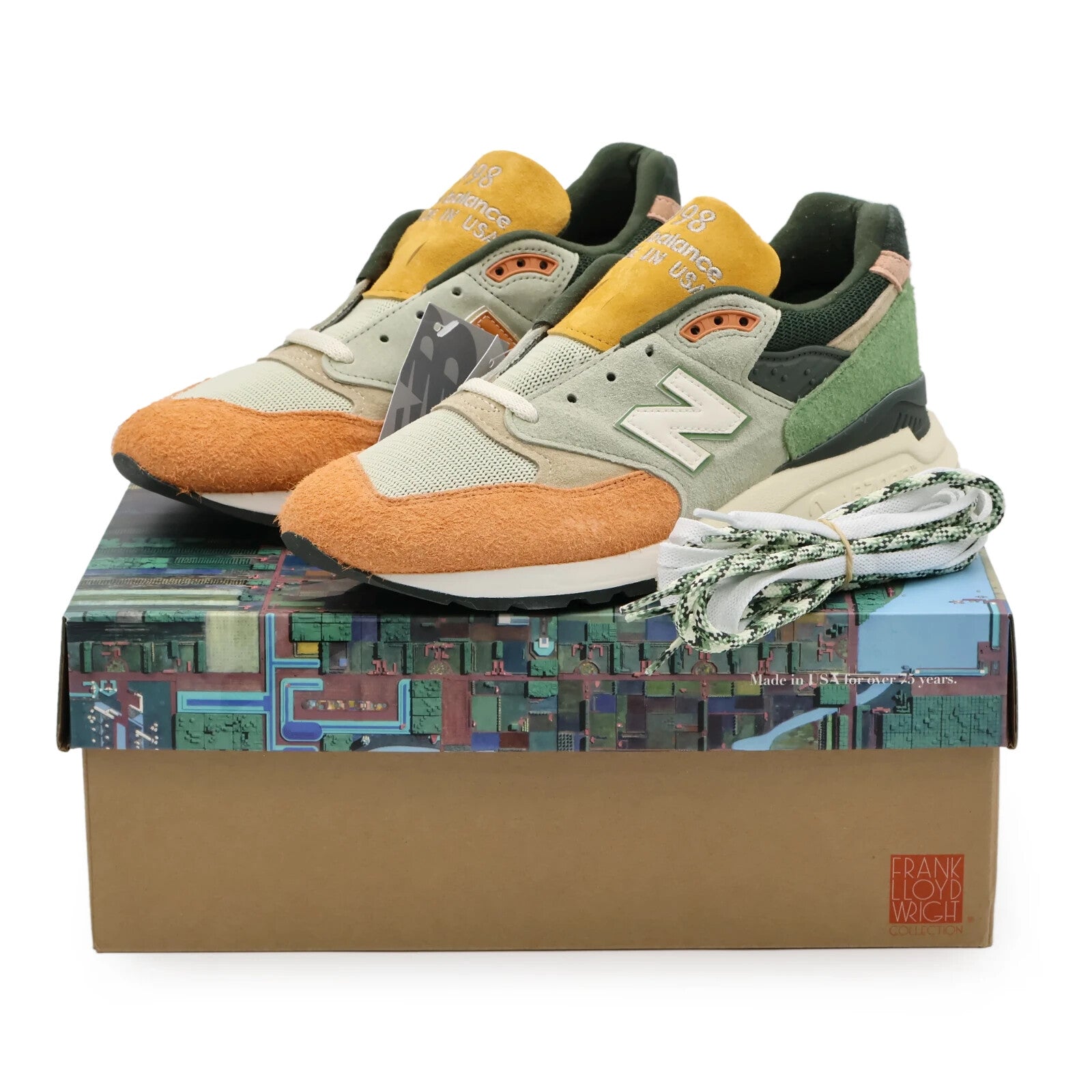U998KT1 KITH Ronnie Fieg & Frank Lloyd Wright Foundation New Balance 998 (Men's)