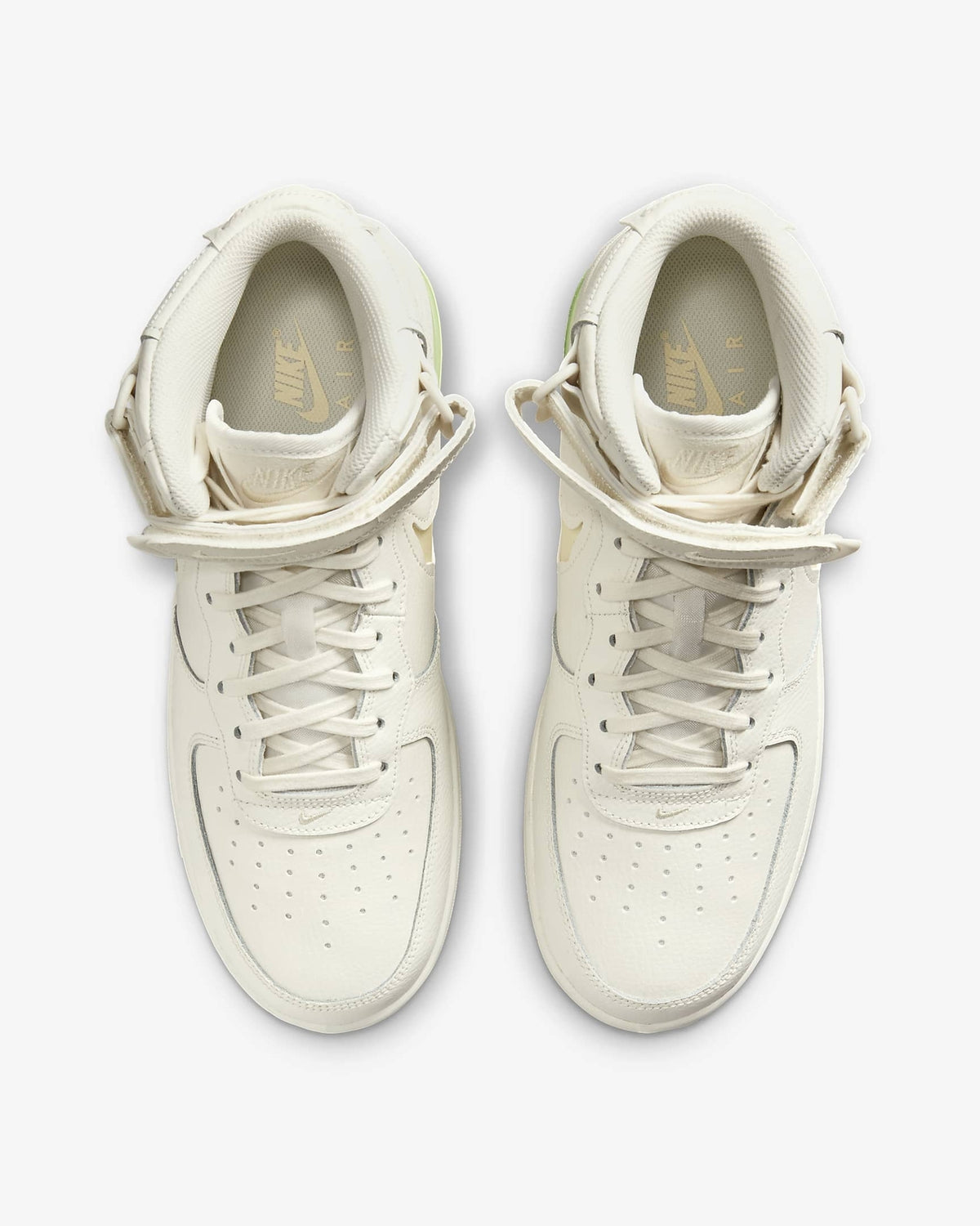FB1374-100 Nike Air Force 1 Mid Evo Sail Lime Blast Coconut Milk (Men's)