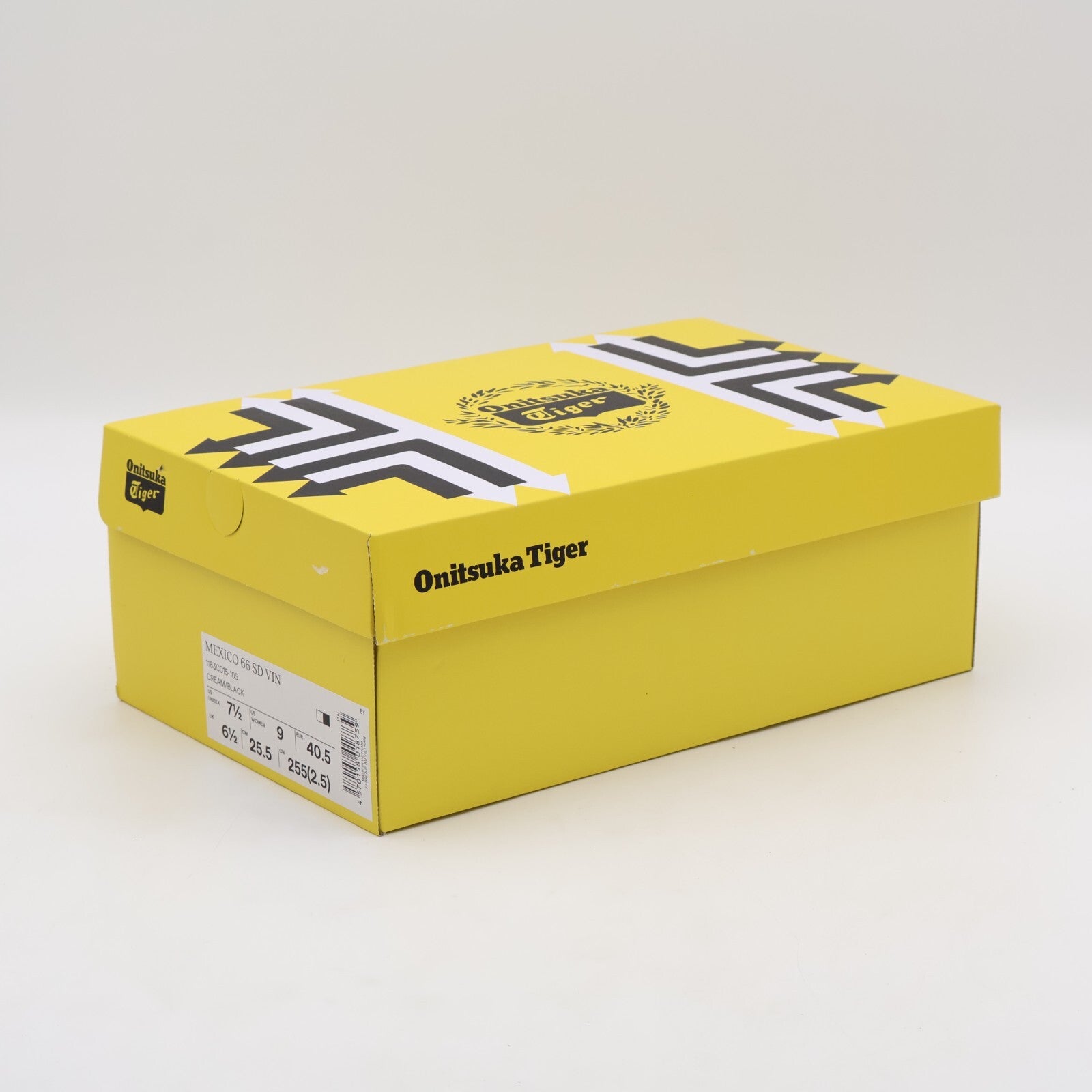1183C015-105 Onitsuka Tiger Mexico 66 SD Cream Black (Men's)