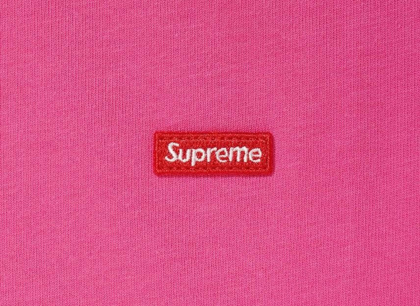 Supreme Small Box L/S Tee Pink (25SS)