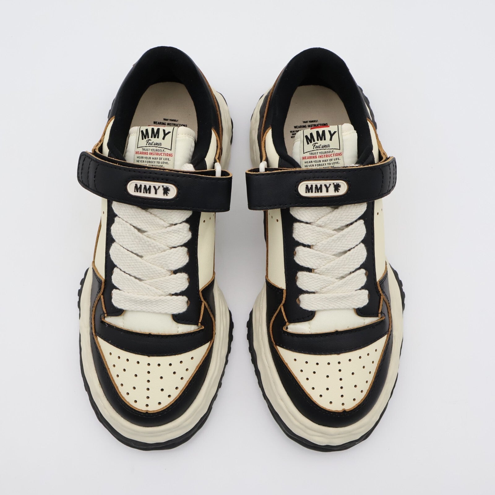 A13FW702-black/white Maison MIHARA YASUHIRO KEITH original sole leather (Men's)
