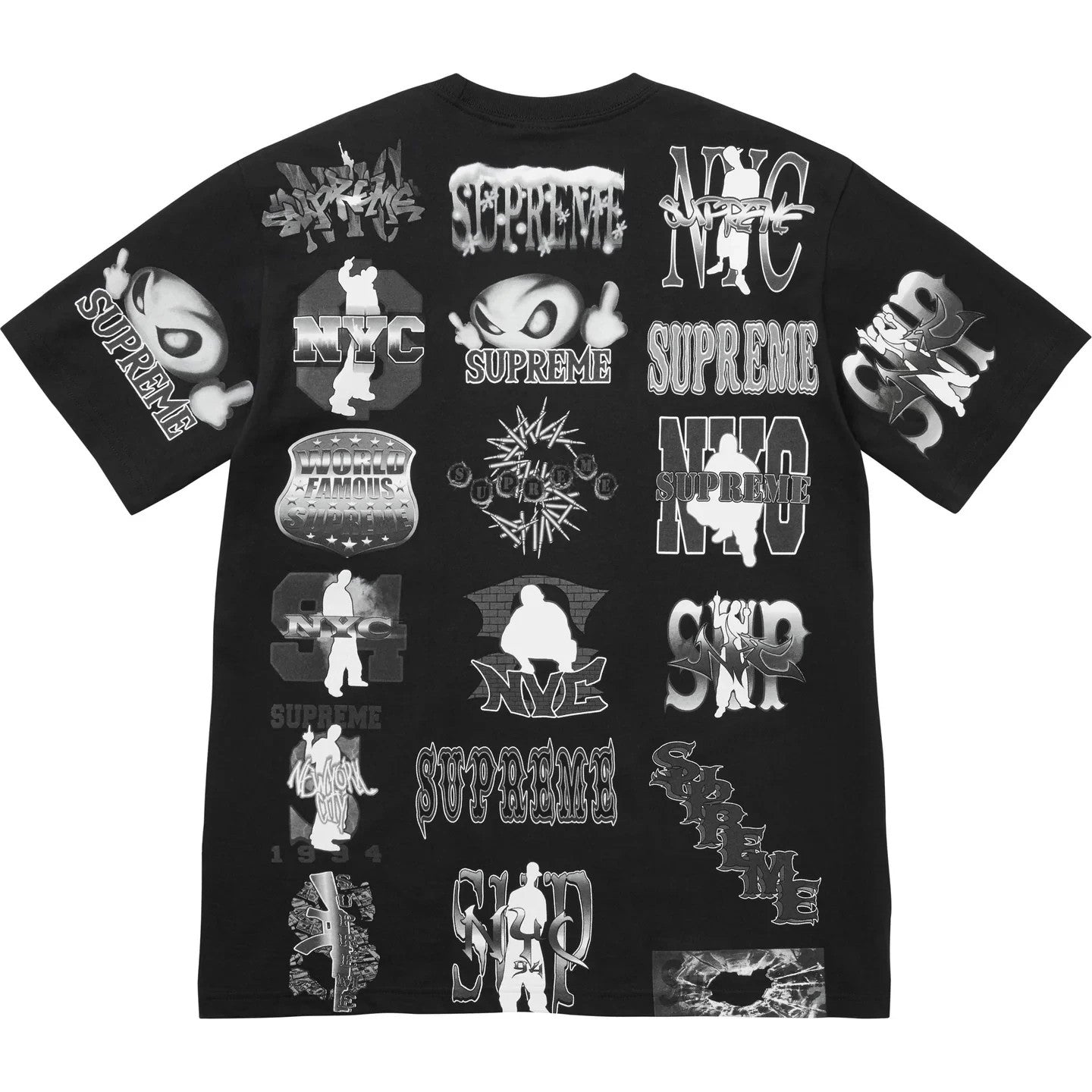 Supreme Flash Tee Black