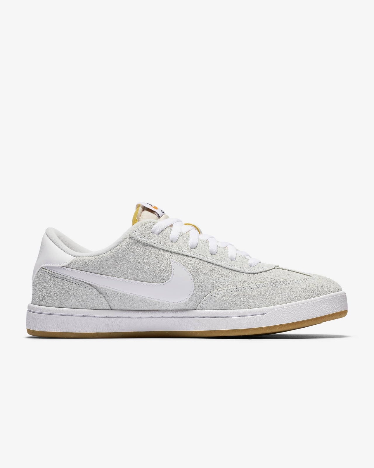909096-111 Nike SB FC Classic Summit White White Vivid Orange (Men's)