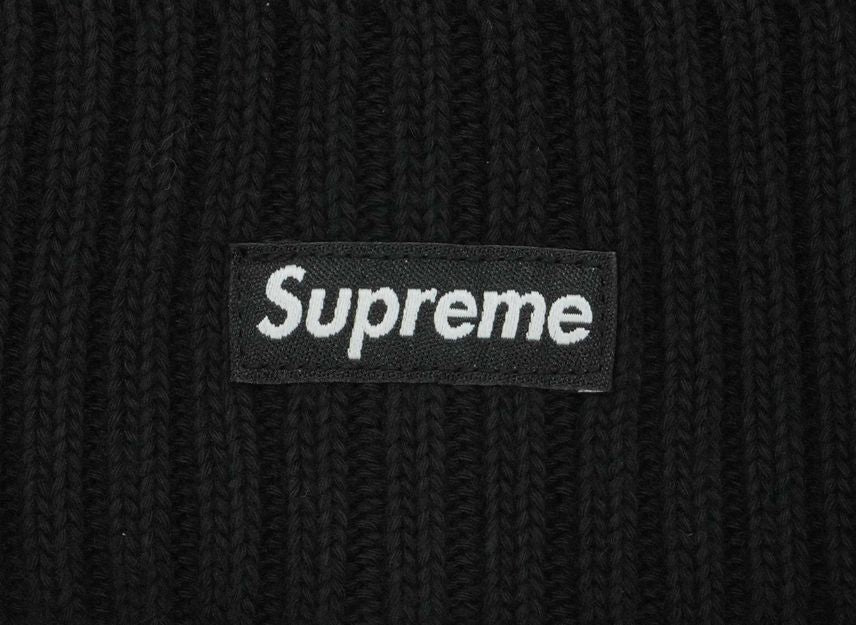 Supreme Overdyed Beanie Black (24SS)