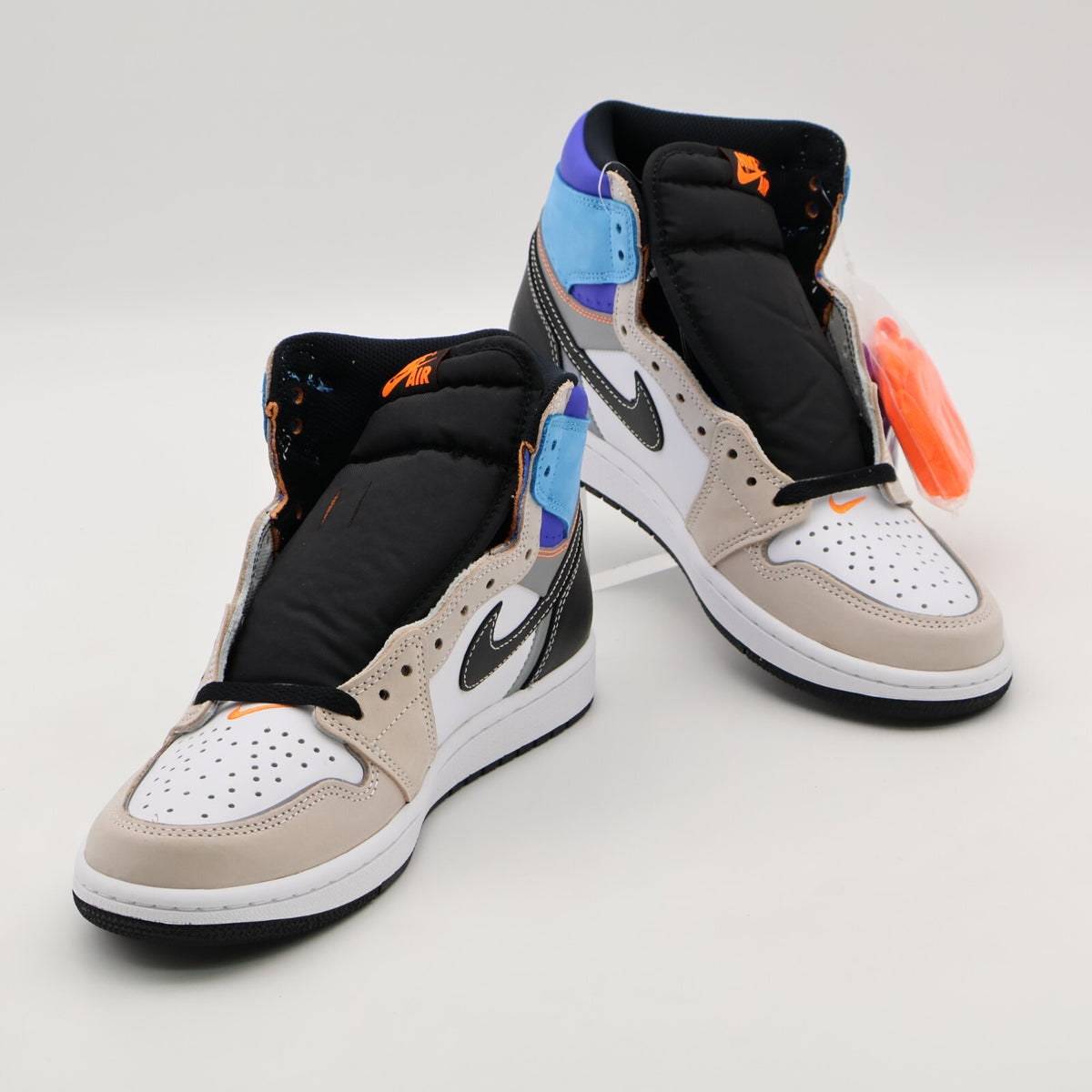 DC6515-100 Nike Air Jordan 1 Retro High OG Prototype White Orange (Men's)