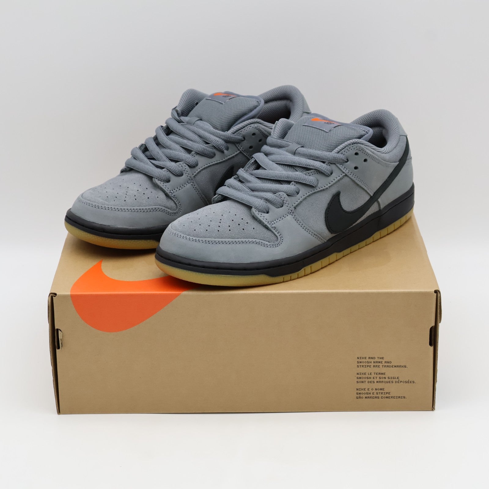 FJ1674-002 Nike SB Dunk Low ISO Cool Grey Black (Men's)