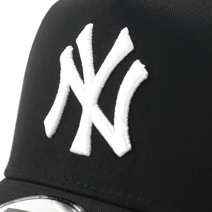 NEW ERA LA NYY 940 9FORTY League Basic Cap NY Black White