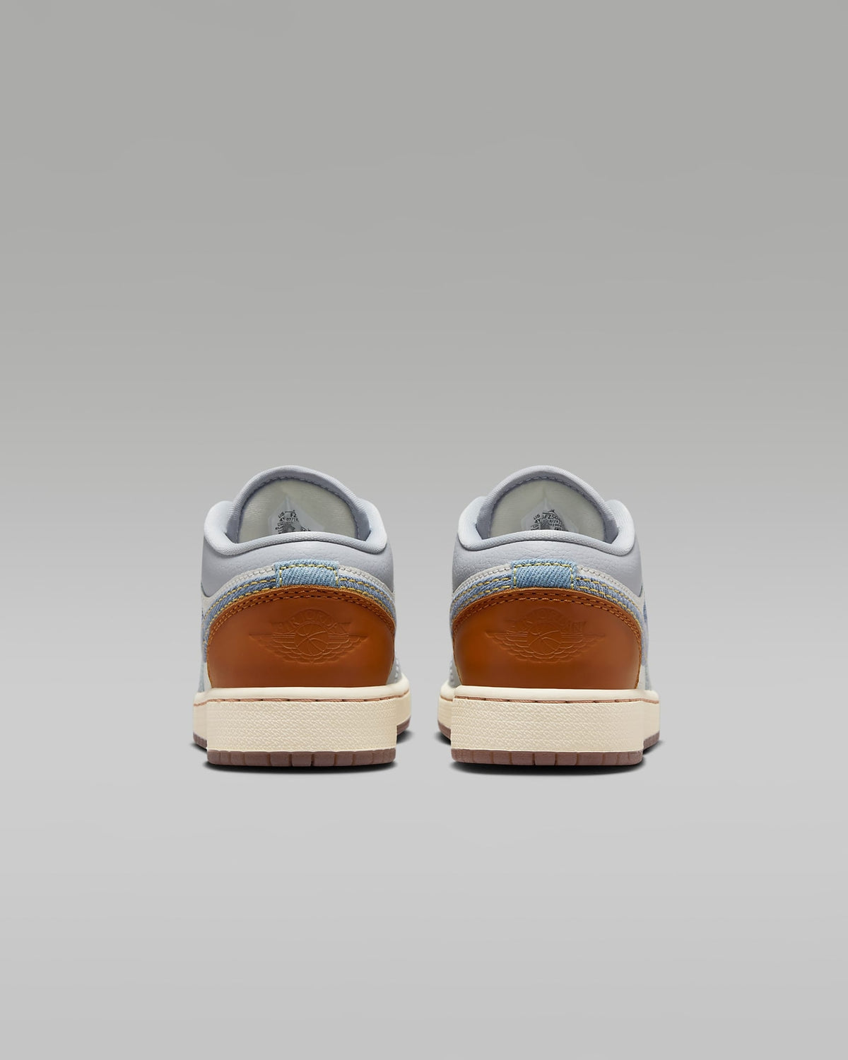 FZ5046-041 Nike GS Air Jordan 1 Low SE Phantom Coconut Milk Amber Brown