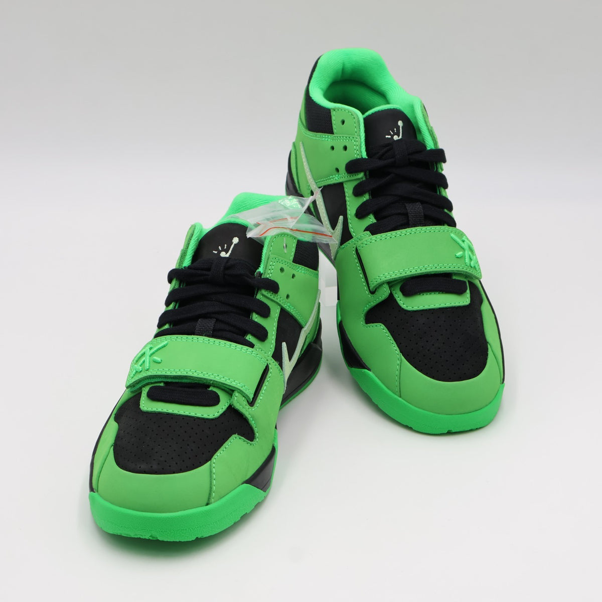 IM9113-300 Travis Scott Ã Nike Jordan Jumpman Jack CJ1 T-Rexx Green Spark(Men's)