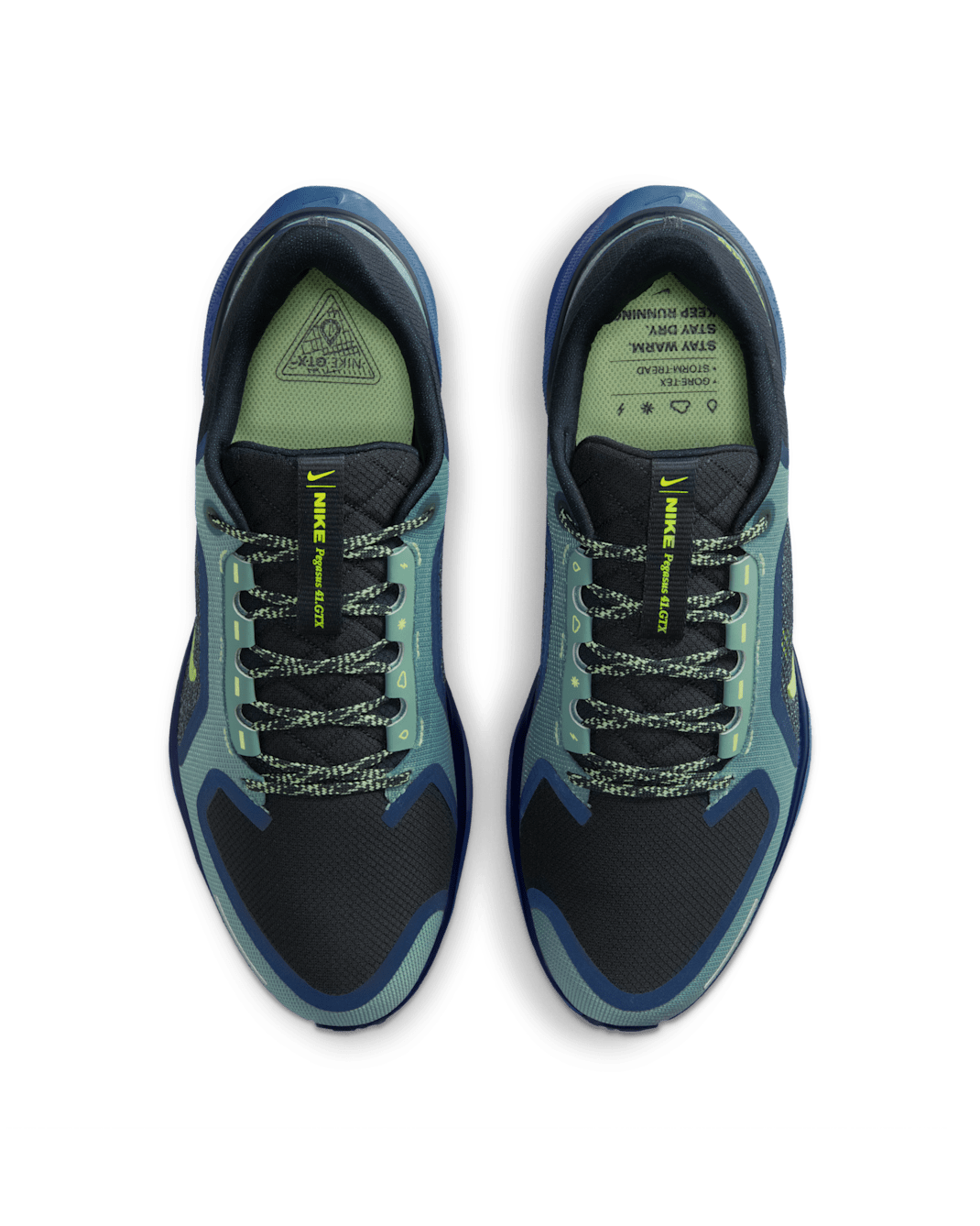 FQ1356-006 Nike Pegasus 41 GORE-TEX Cannon Obsidian Seaweed Volt (Men's)