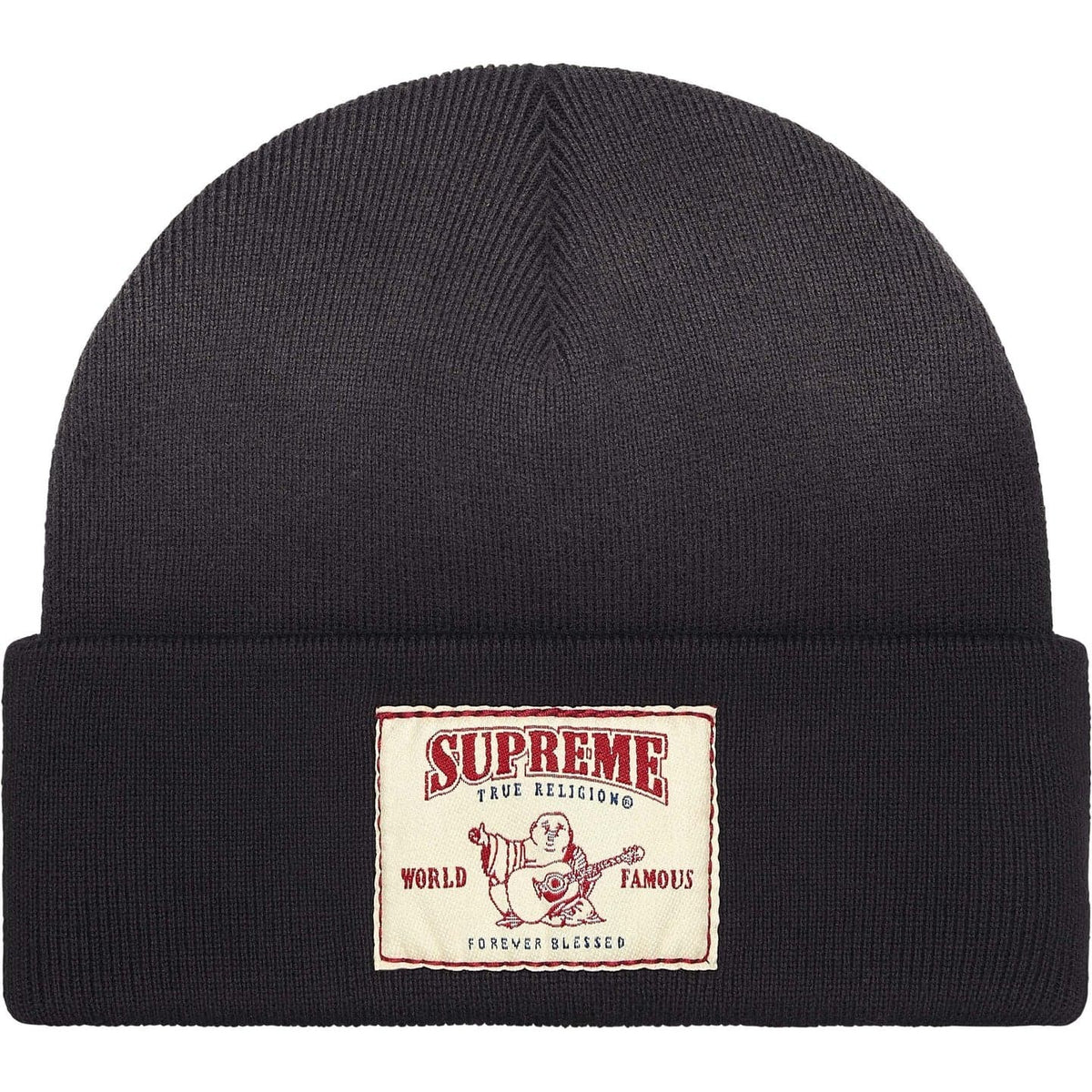 Supreme True Religion Beanie Black