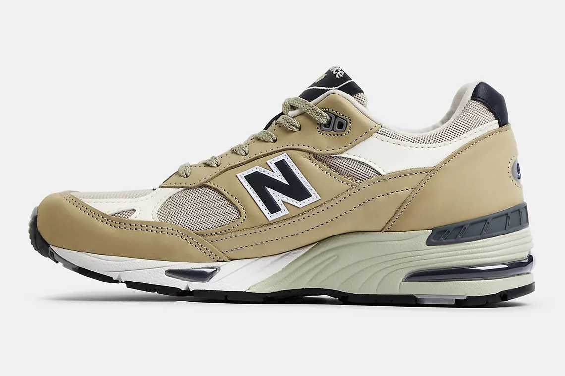 M991BTN New Balance 991 Brown Rice Made in UK (Men's)