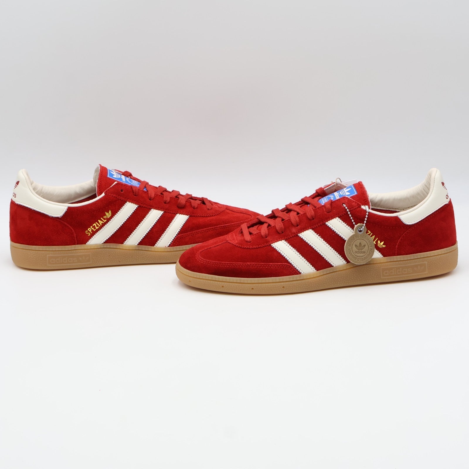 JR9535 adidas Originals Handball Spezial Made in Germany Equipment Red (Men's)