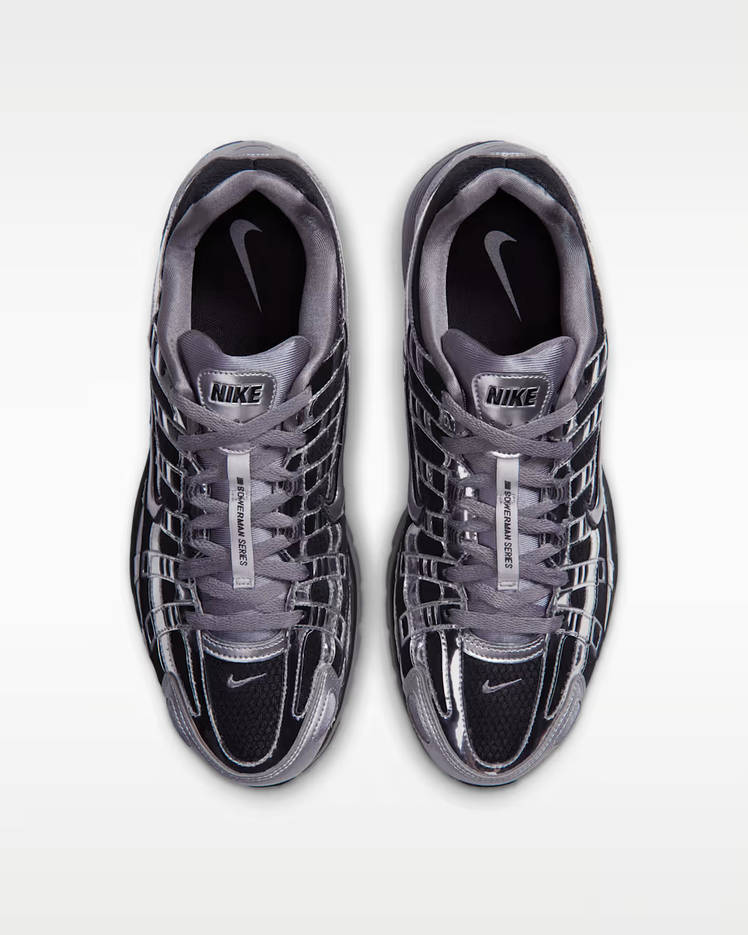 CN0149-002 Nike P-6000 "Black/Pencil Point/Dark Grey/Metallic Silver"