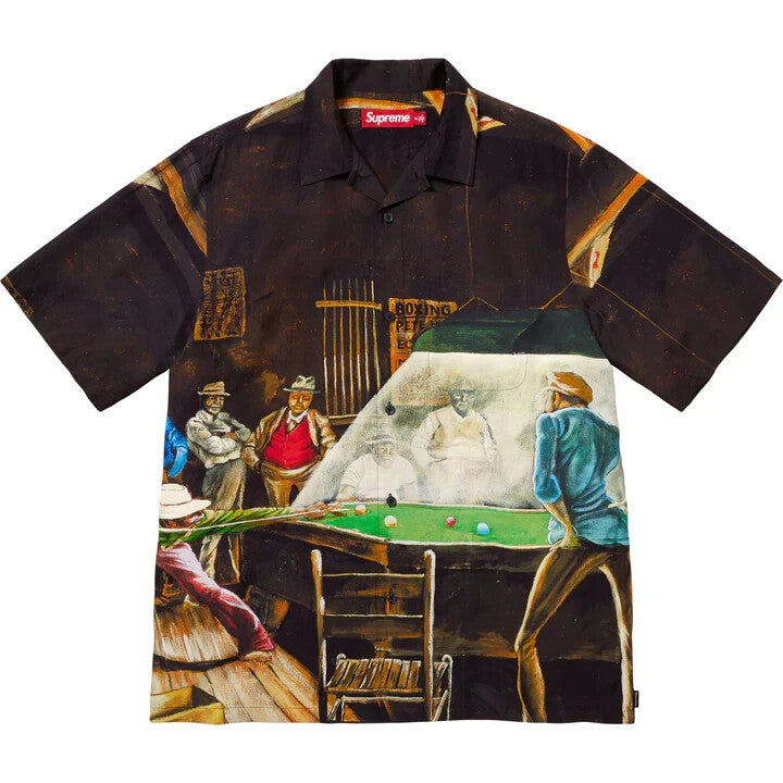 Supreme Ernie Barnes S/S Shirt Pool Hall