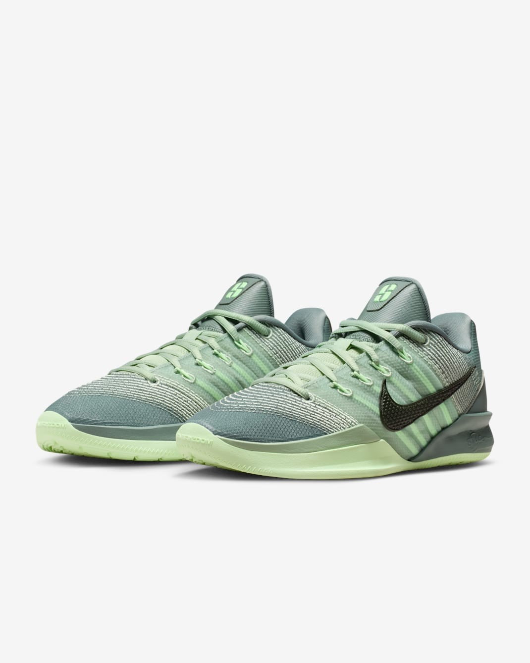 HF2881-301 Nike Sabrina 3 Clay Green Seafoam Volt Tint (HF2882-301) (Women's)